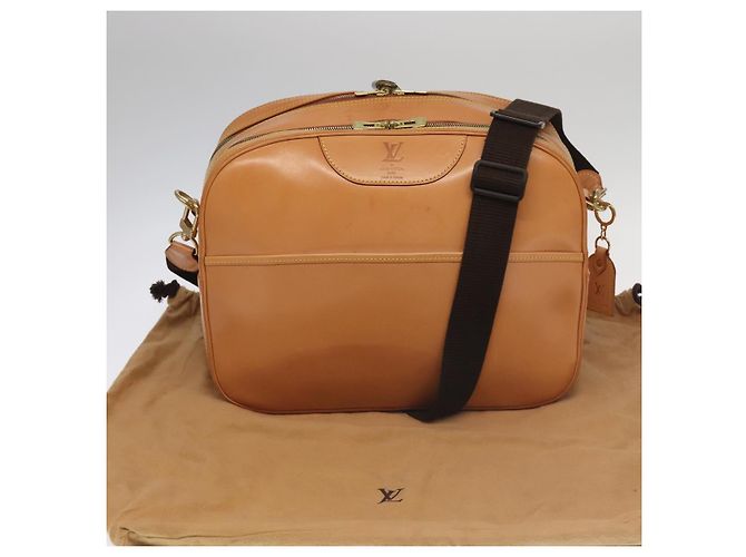 LOUIS VUITTON Borsa a Spalla Nomad Reporter GM SPO Beige LV Auth 96049SAV - vista 12