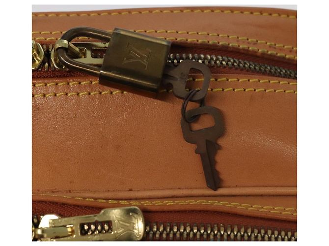 LOUIS VUITTON Borsa a Spalla Nomad Reporter GM SPO Beige LV Auth 96049SAV - vista 20
