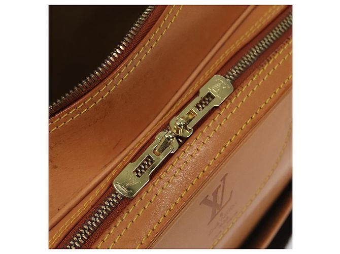 LOUIS VUITTON Borsa a Spalla Nomad Reporter GM SPO Beige LV Auth 96049SAV - vista 25