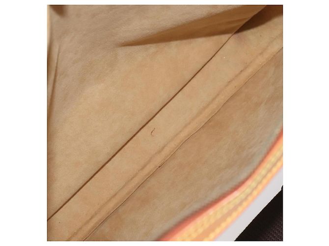 LOUIS VUITTON Borsa a Spalla Nomad Reporter GM SPO Beige LV Auth 96049SAV - vista 26