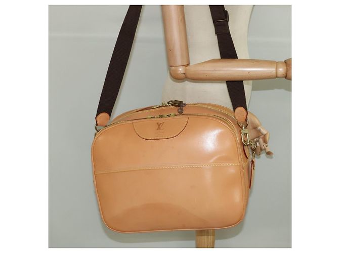 LOUIS VUITTON Borsa a Spalla Nomad Reporter GM SPO Beige LV Auth 96049SAV - vista 30