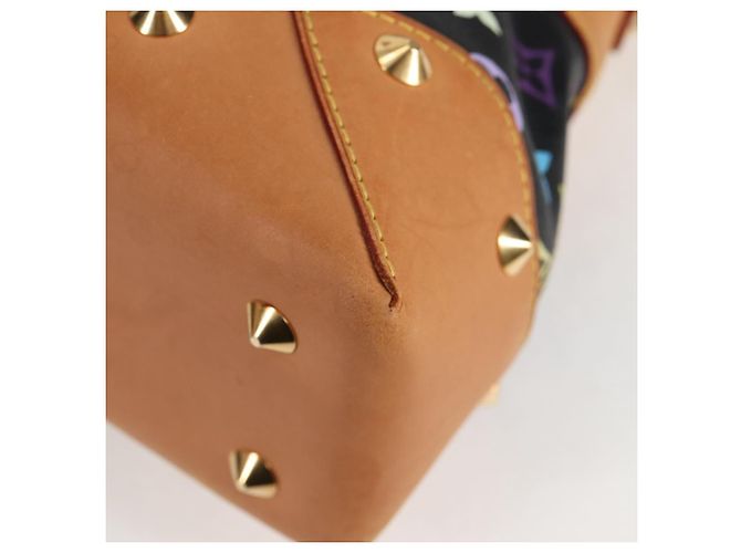 LOUIS VUITTON Bolso de Mano Judy MM Monograma Multicolor 2Way M40256 LV Auth 121498M Negro - vista 17