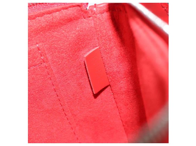 LOUIS VUITTON Pochette Accessori Epi Rossa M52947 LV Auth 141595V Rosso - vista 11