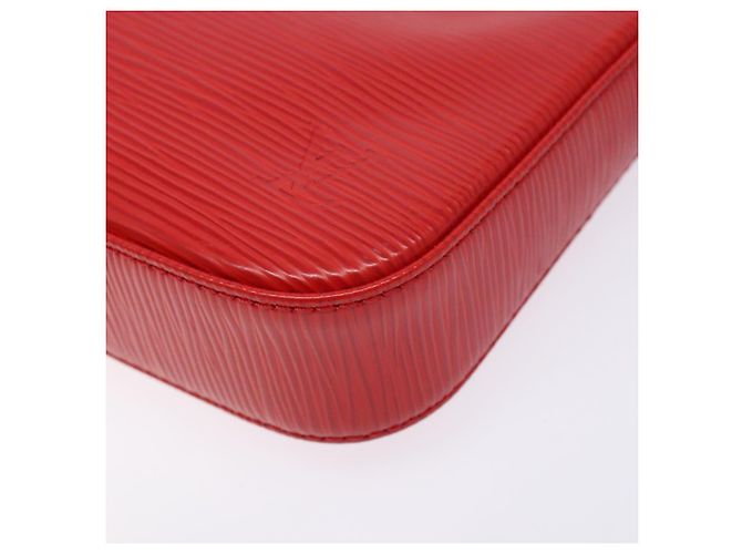 LOUIS VUITTON Pochette Accessori Epi Rossa M52947 LV Auth 141595V Rosso - vista 14