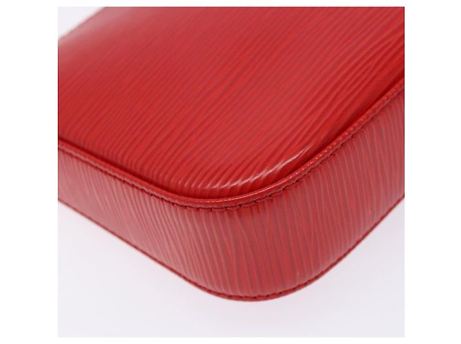 LOUIS VUITTON Pochette Accessori Epi Rossa M52947 LV Auth 141595V Rosso - vista 15