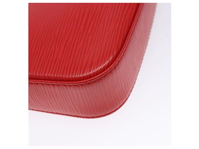 LOUIS VUITTON Pochette Accessori Epi Rossa M52947 LV Auth 141595V Rosso - vista 17