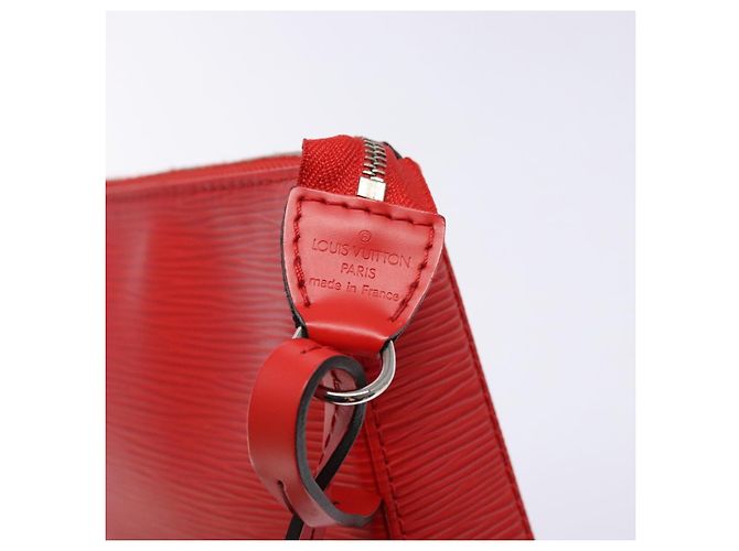 LOUIS VUITTON Pochette Accessori Epi Rossa M52947 LV Auth 141595V Rosso - vista 18