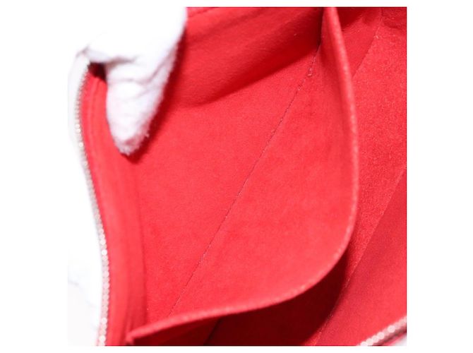 LOUIS VUITTON Pochette Accessori Epi Rossa M52947 LV Auth 141595V Rosso - vista 22