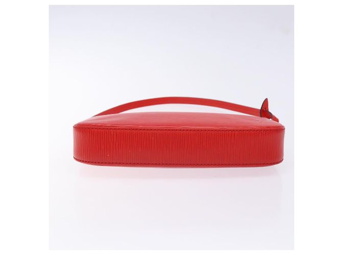 LOUIS VUITTON Pochette Accessori Epi Rossa M52947 LV Auth 141595V Rosso - vista 5