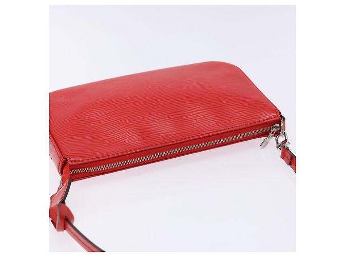 LOUIS VUITTON Pochette Accessori Epi Rossa M52947 LV Auth 141595V Rosso - vista 6