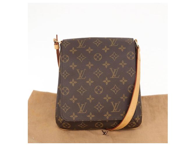 LOUIS VUITTON Borsa a Spalla Corto Monogram Musette Salsa M51258 LV Auth ka021V Monogramma - vista 12
