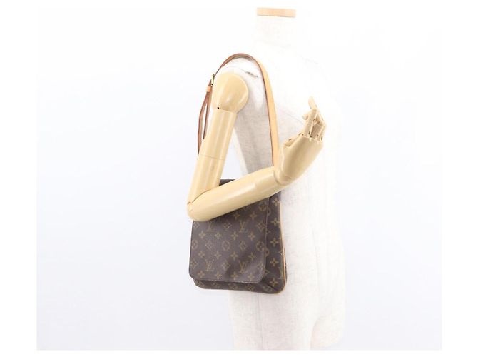 LOUIS VUITTON Borsa a Spalla Corto Monogram Musette Salsa M51258 LV Auth ka021V Monogramma - vista 22