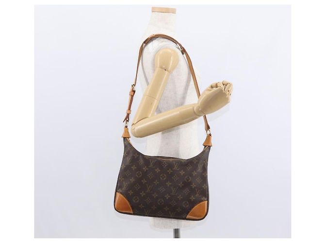 LOUIS VUITTON Borsa a Spalla Monogram Boulogne 30 M51265 LV Auth 155667V Monogramma - vista 23