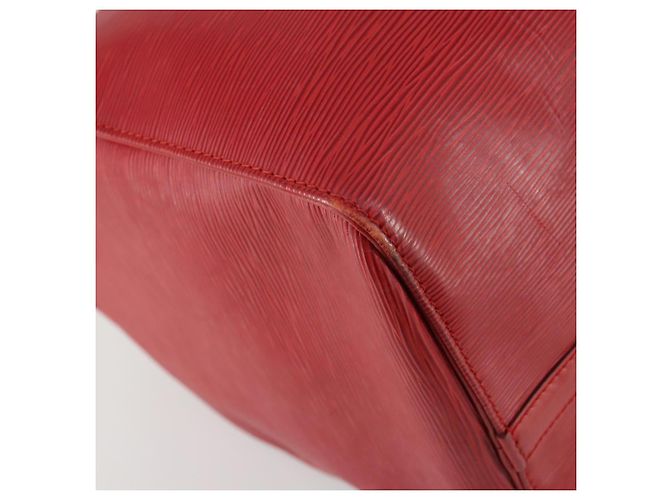 LOUIS VUITTON Epi Keepall 50 Borsa Boston Rossa M42967 LV Auth 155329V Rosso - vista 13
