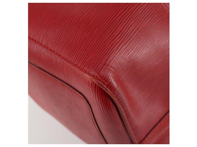 LOUIS VUITTON Epi Keepall 50 Borsa Boston Rossa M42967 LV Auth 155329V Rosso - vista 15