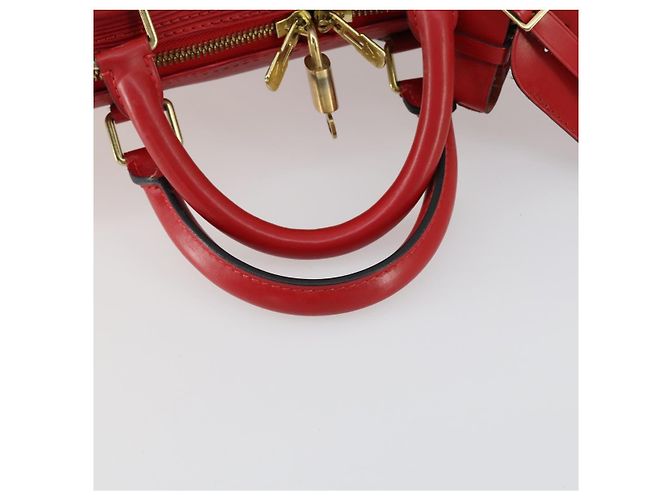 LOUIS VUITTON Epi Keepall 50 Borsa Boston Rossa M42967 LV Auth 155329V Rosso - vista 7