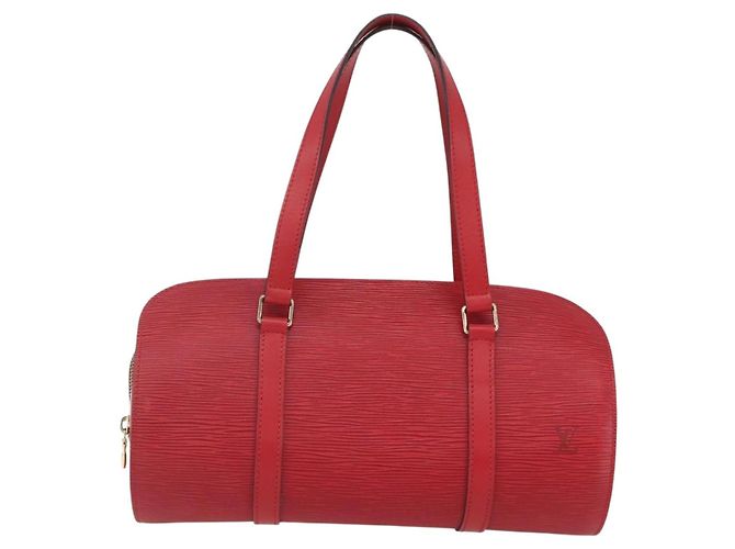 LOUIS VUITTON Epi Soufflot Handtasche Rot M52227 LV Auth mr1713V - Ansicht 13