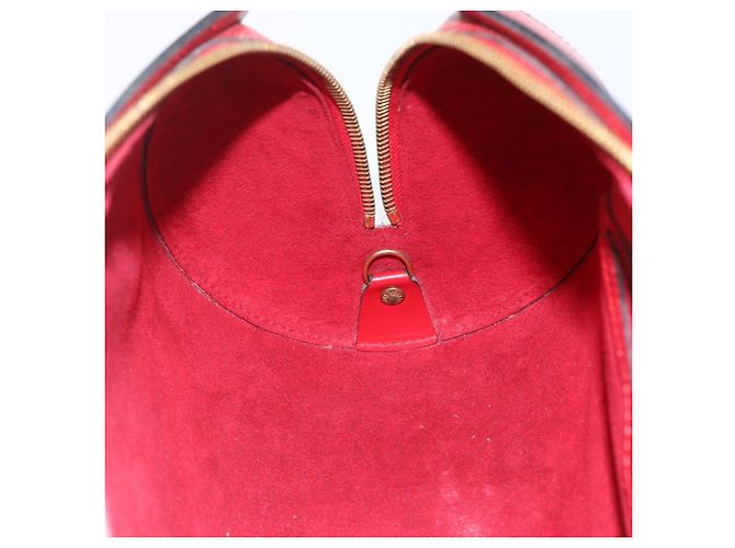 LOUIS VUITTON Epi Soufflot Handtasche Rot M52227 LV Auth mr1713V - Ansicht 19