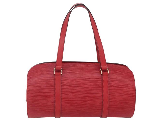 LOUIS VUITTON Epi Soufflot Handtasche Rot M52227 LV Auth mr1713V - Ansicht 2