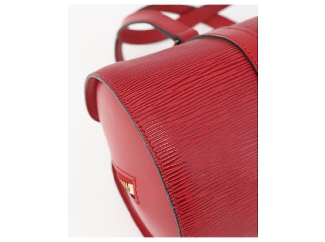 LOUIS VUITTON Epi Soufflot Handtasche Rot M52227 LV Auth mr1713V - Ansicht 9