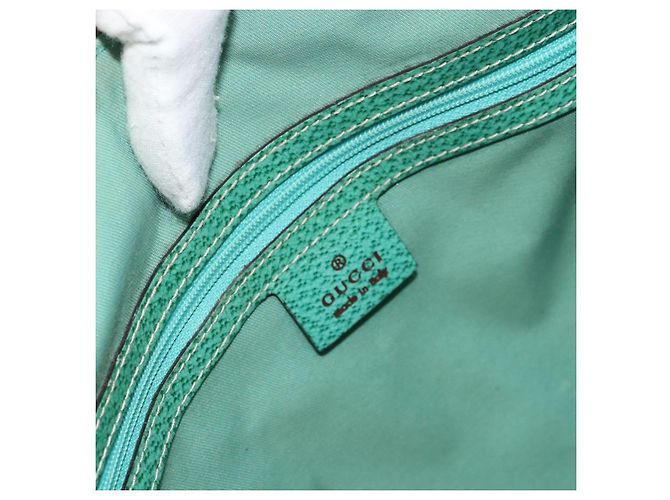 Sac à bandoulière GG Canvas Gucci Beige Argent 124357 Auth 160861V Argenté - vue 18