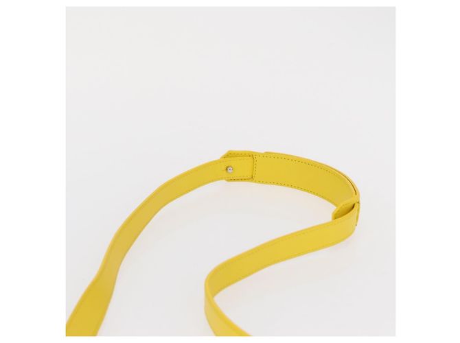 Borsa LOEWE in pelle 2 in 1 Gialla Argento Auth ka1544V Giallo - vista 15