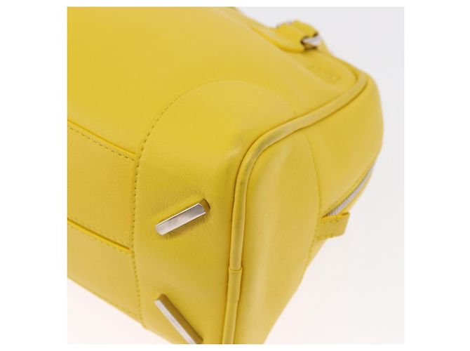 Borsa LOEWE in pelle 2 in 1 Gialla Argento Auth ka1544V Giallo - vista 16