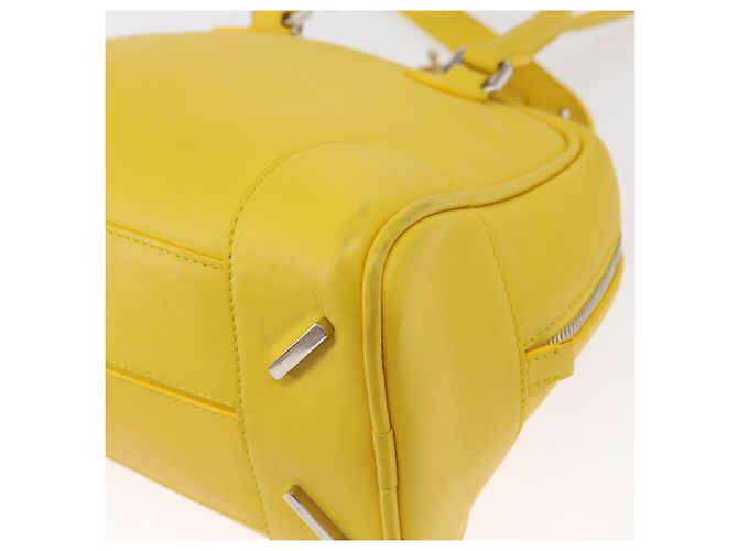Borsa LOEWE in pelle 2 in 1 Gialla Argento Auth ka1544V Giallo - vista 18