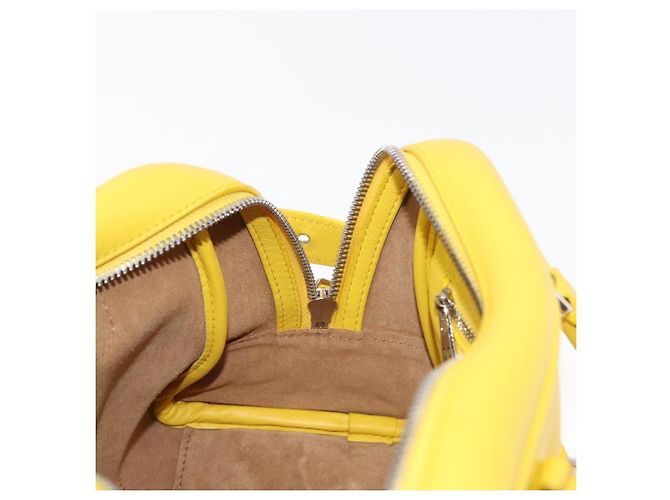 Borsa LOEWE in pelle 2 in 1 Gialla Argento Auth ka1544V Giallo - vista 22