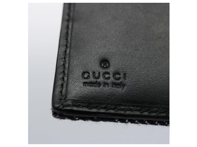 Portafoglio Jackie GG Canvas Gucci Navy 05474 Auth 60080V Nero - vista 18