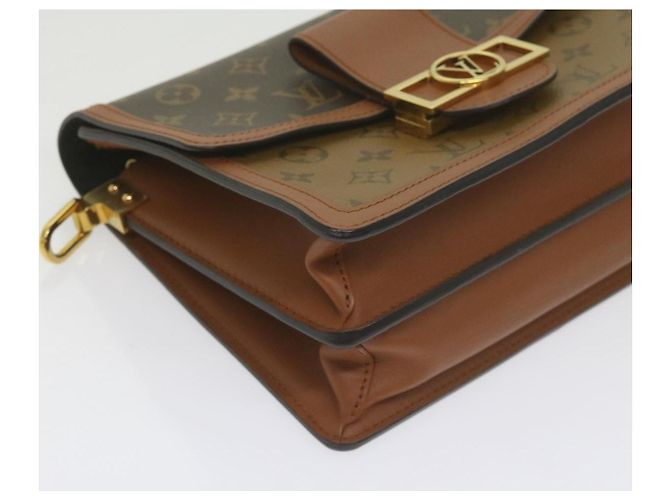 LOUIS VUITTON Borsa a Spalla Monogram Reverse Dauphine MM M44391 LV Auth 60072M Monogramma - vista 15