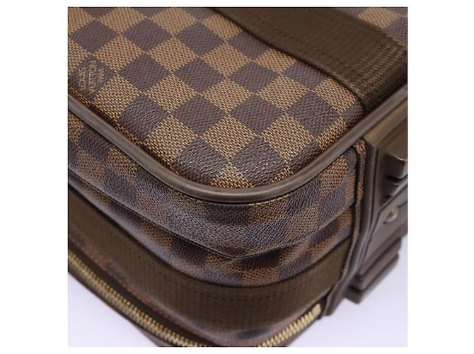 LOUIS VUITTON Trunk Satellite 53 Damier Ebene SPO M23356 LV Auth 115731V - vista 16