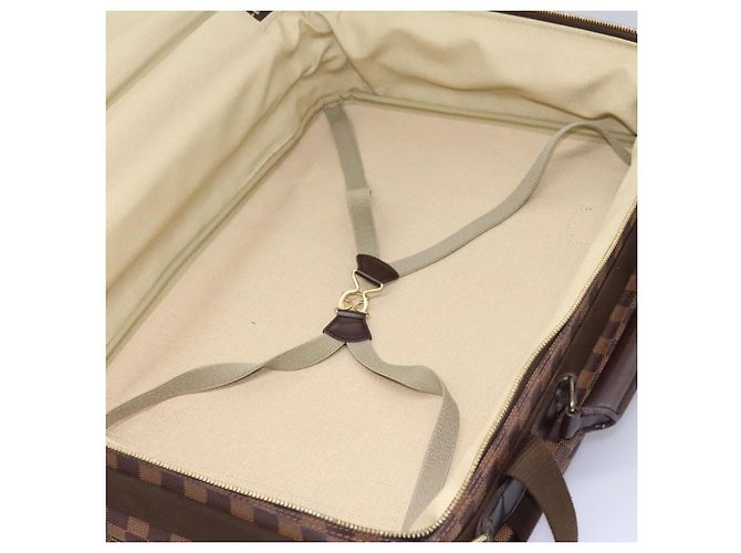 LOUIS VUITTON Trunk Satellite 53 Damier Ebene SPO M23356 LV Auth 115731V - vista 24