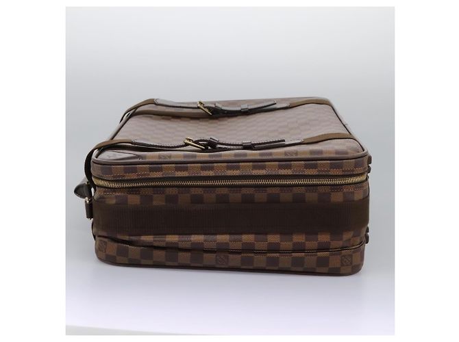 LOUIS VUITTON Trunk Satellite 53 Damier Ebene SPO M23356 LV Auth 115731V - vista 3