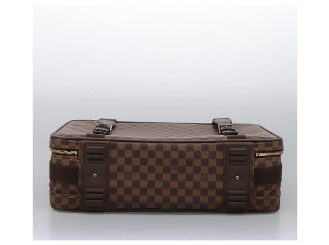 LOUIS VUITTON Trunk Satellite 53 Damier Ebene SPO M23356 LV Auth 115731V - vista 5