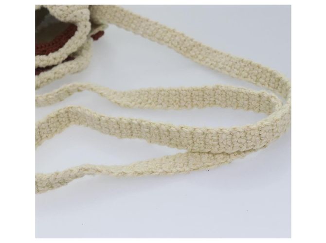 Chloé Borsa a mano Chloe in cotone 2 vie Beige Auth 89304M - vista 9