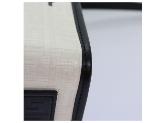 Borsa a mano GIVENCHY in tela 2way bianca Auth 73396V Bianco - vista 16