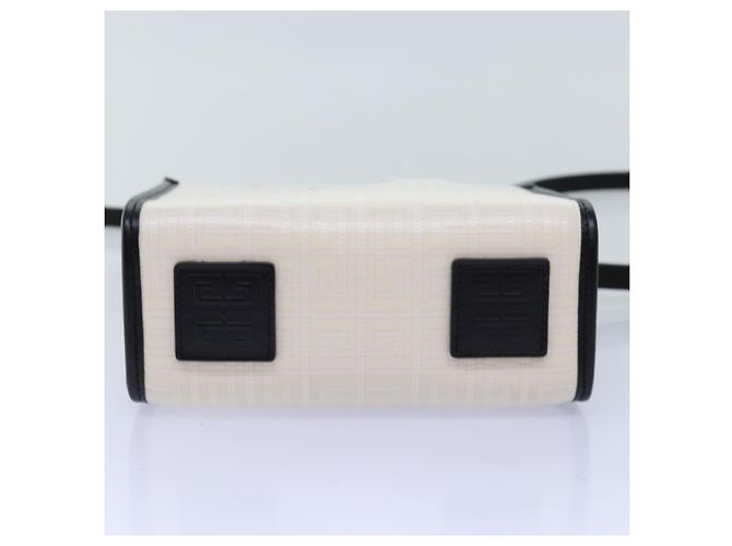 Borsa a mano GIVENCHY in tela 2way bianca Auth 73396V Bianco - vista 5