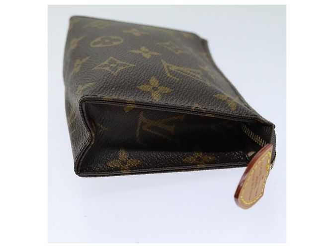 LOUIS VUITTON Poche Toilette Monogram 15 M47546 LV Auth 75701 Monogramma - vista 4