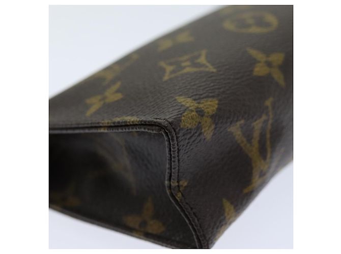 LOUIS VUITTON Poche Toilette Monogram 15 M47546 LV Auth 75701 Monogramma - vista 9