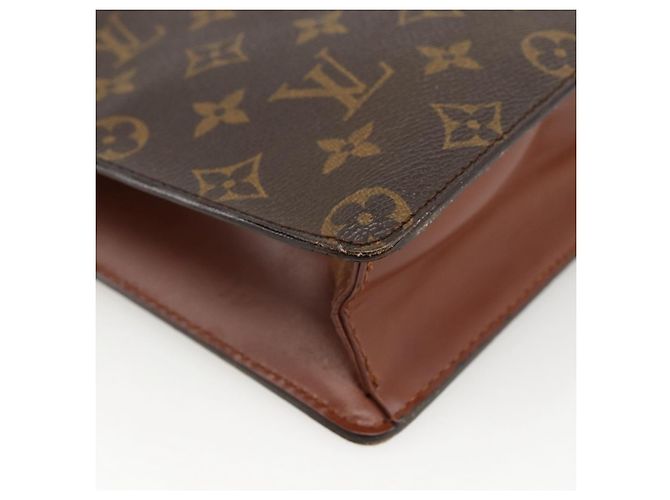 LOUIS VUITTON Pochette Uomo Monogram Borsa a Mano M51795 LV Auth BA11096 Monogramma - vista 13