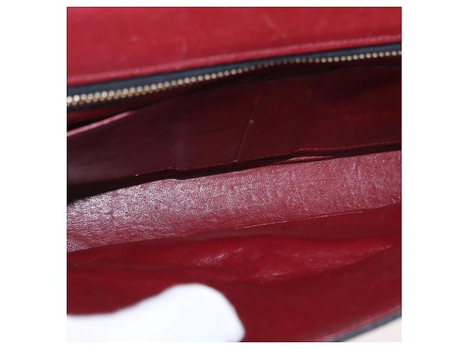 CHANEL Borsa a Spalla Matelassé in Pelle di Agnello Nera Oro CC Auth bs34016 Nero D'oro - vista 11