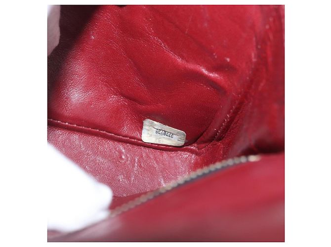 CHANEL Borsa a Spalla Matelassé in Pelle di Agnello Nera Oro CC Auth bs34016 Nero D'oro - vista 12