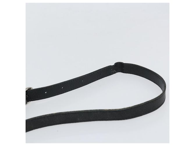 Borsa a Spalla GG Canvas Gucci Nera Argento 272380 Auth ka2298A Nero - vista 8