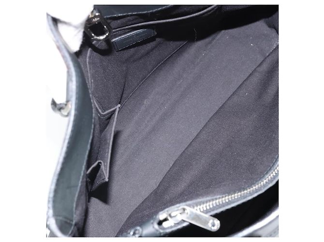 LOUIS VUITTON Borsa a Mano Epi Passy PM Nera M59262 LV Auth ka2401A Nero - vista 11