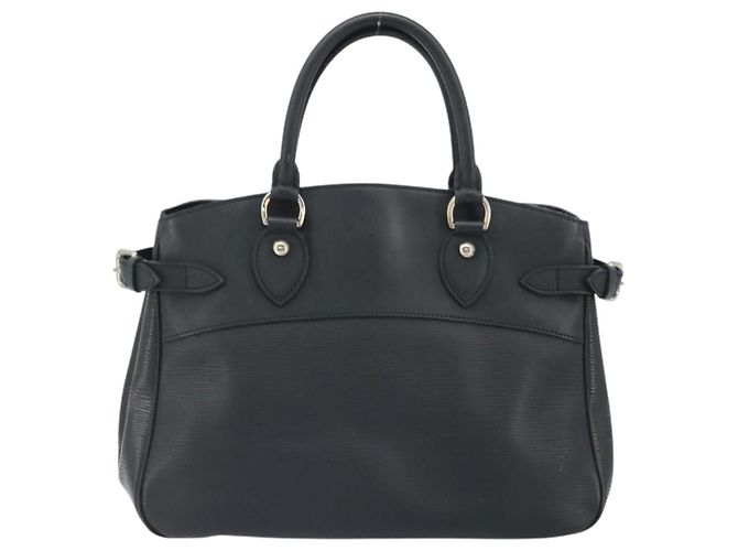 LOUIS VUITTON Borsa a Mano Epi Passy PM Nera M59262 LV Auth ka2401A Nero - vista 2