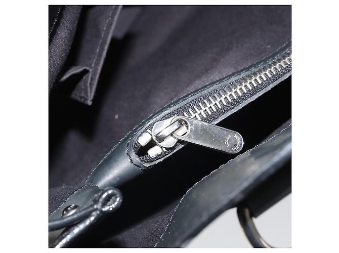LOUIS VUITTON Borsa a Mano Epi Passy PM Nera M59262 LV Auth ka2401A Nero - vista 22