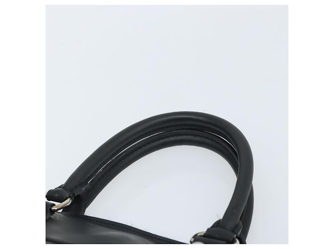 LOUIS VUITTON Borsa a Mano Epi Passy PM Nera M59262 LV Auth ka2401A Nero - vista 8