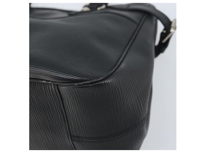 LOUIS VUITTON Borsa a Mano Epi Passy PM Nera M59262 LV Auth ka2401A Nero - vista 9