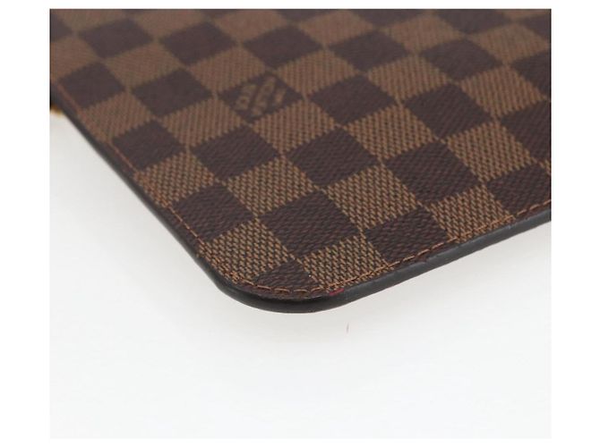 LOUIS VUITTON Damier Ebene Neverfull MM Pouch Accessory Pouch LV Auth 170900A - view 14